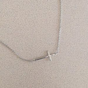 14”-16” Delicate Cross Charm Necklace